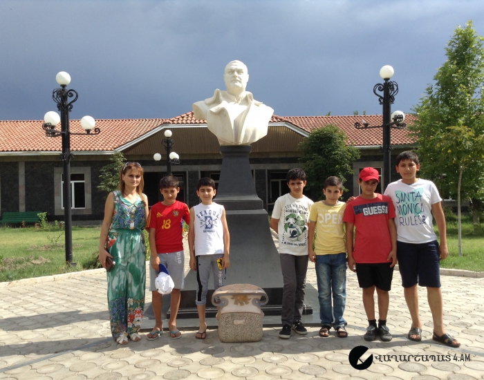 8ա դասարանի աշակերտների էքսկուրսիան դեպի Հայաստանի տեսարժան վայրեր: