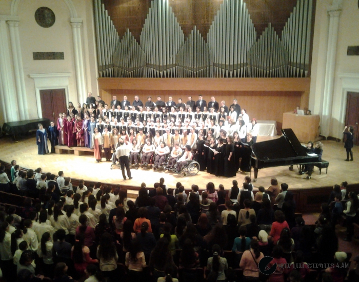 Երգչախմբային արվեստի միջազգային օրվան նվիրված միջոցառում